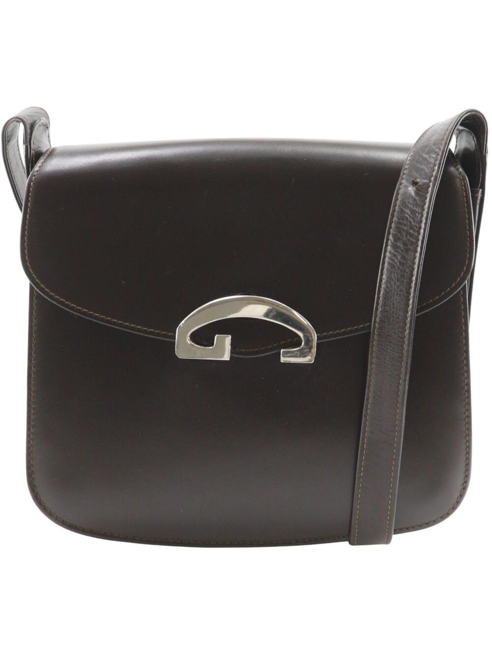 Gucci Interlocking Shoulder Bag Leather #341458G61B